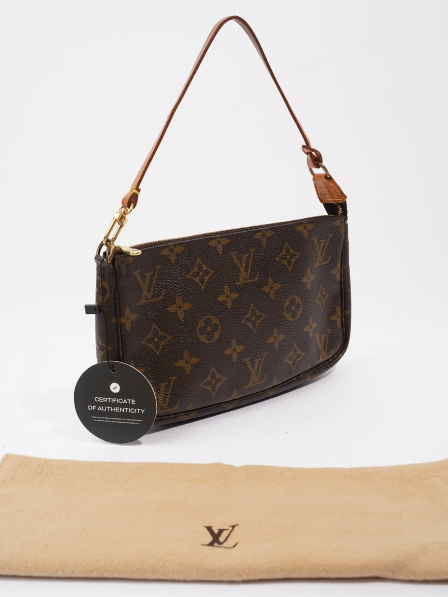 Louis Vuitton Pochette Accessoires Monogram Coated Canvas Image 9