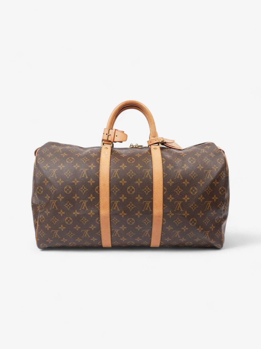 Louis Vuitton Keepall 50 Monogram Coated Canvas Image 4