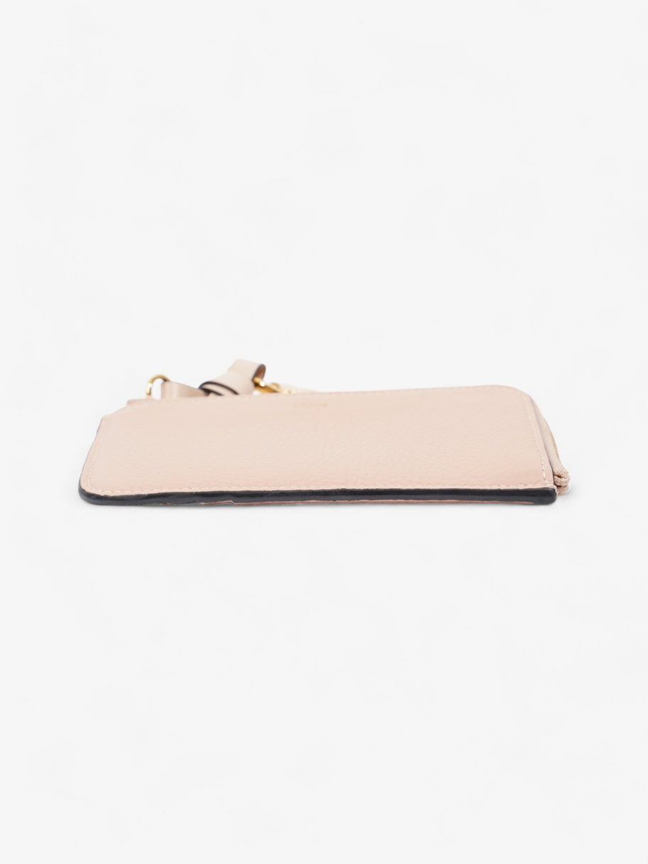 Chloe Alphabet Purse Pink Grained Leather Image 5