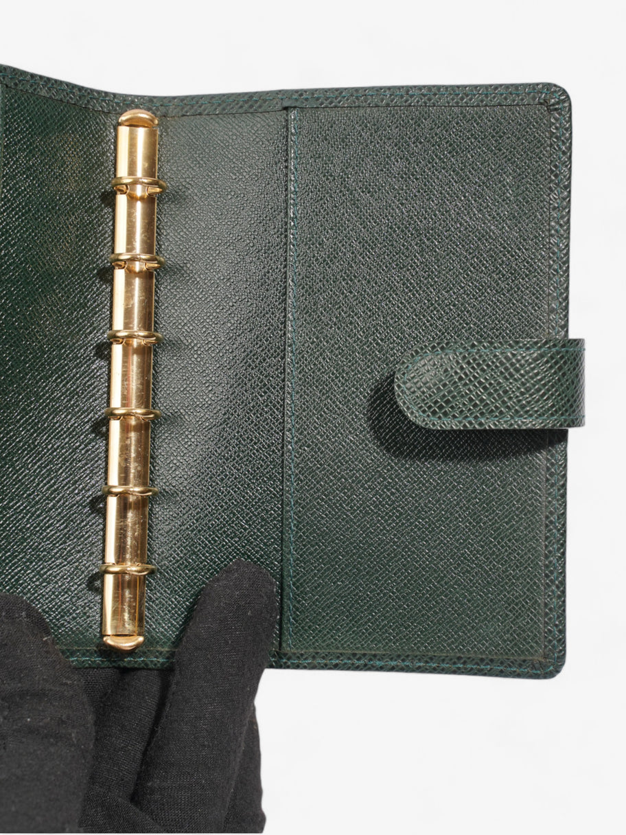 Louis Vuitton Agenda Cover Green Coated Canvas PM Image 7