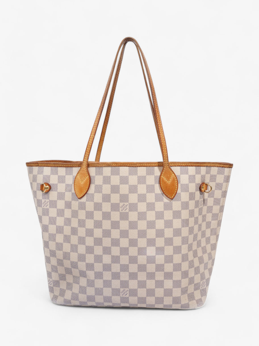 Louis Vuitton Neverfull Damier Azur Coated Canvas MM Image 1