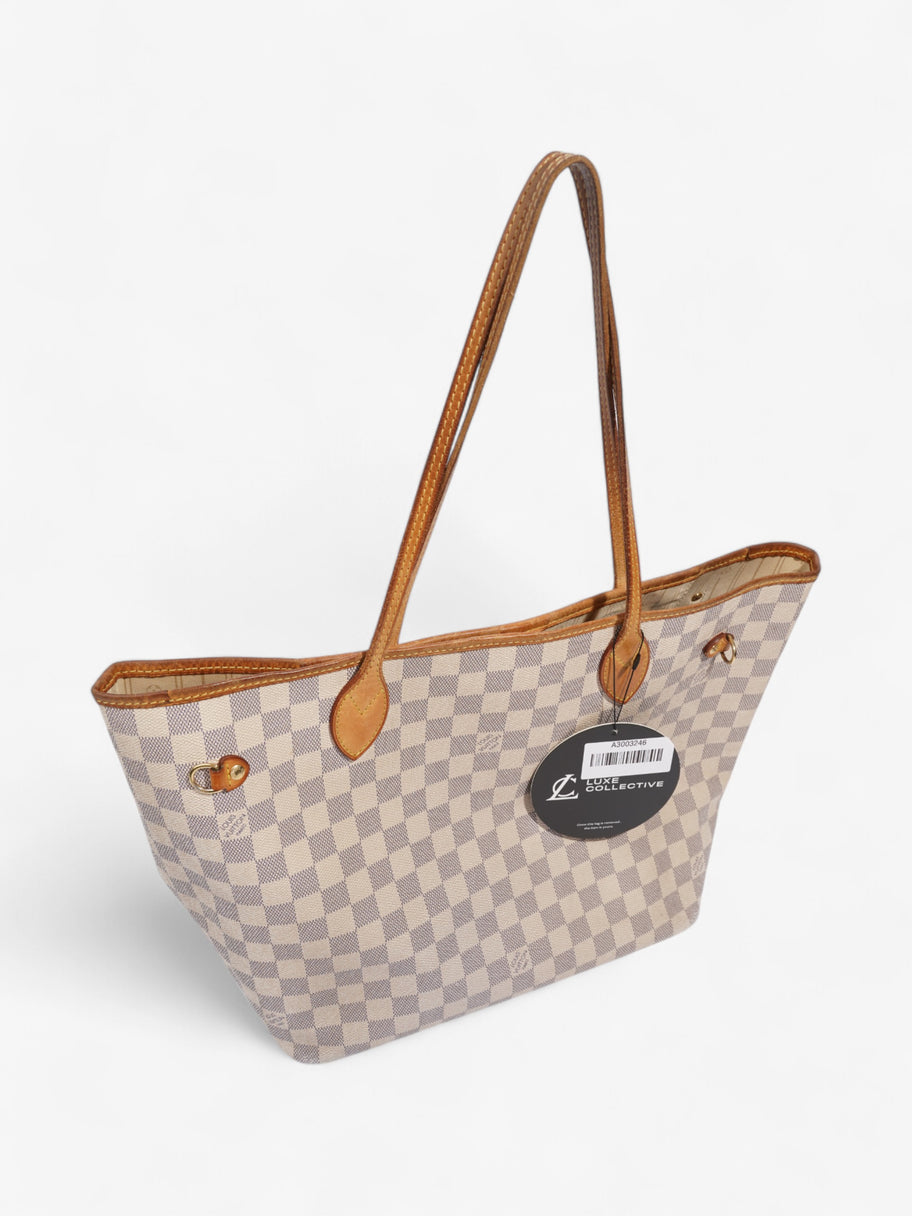 Louis Vuitton Neverfull Damier Azur Coated Canvas MM Image 16