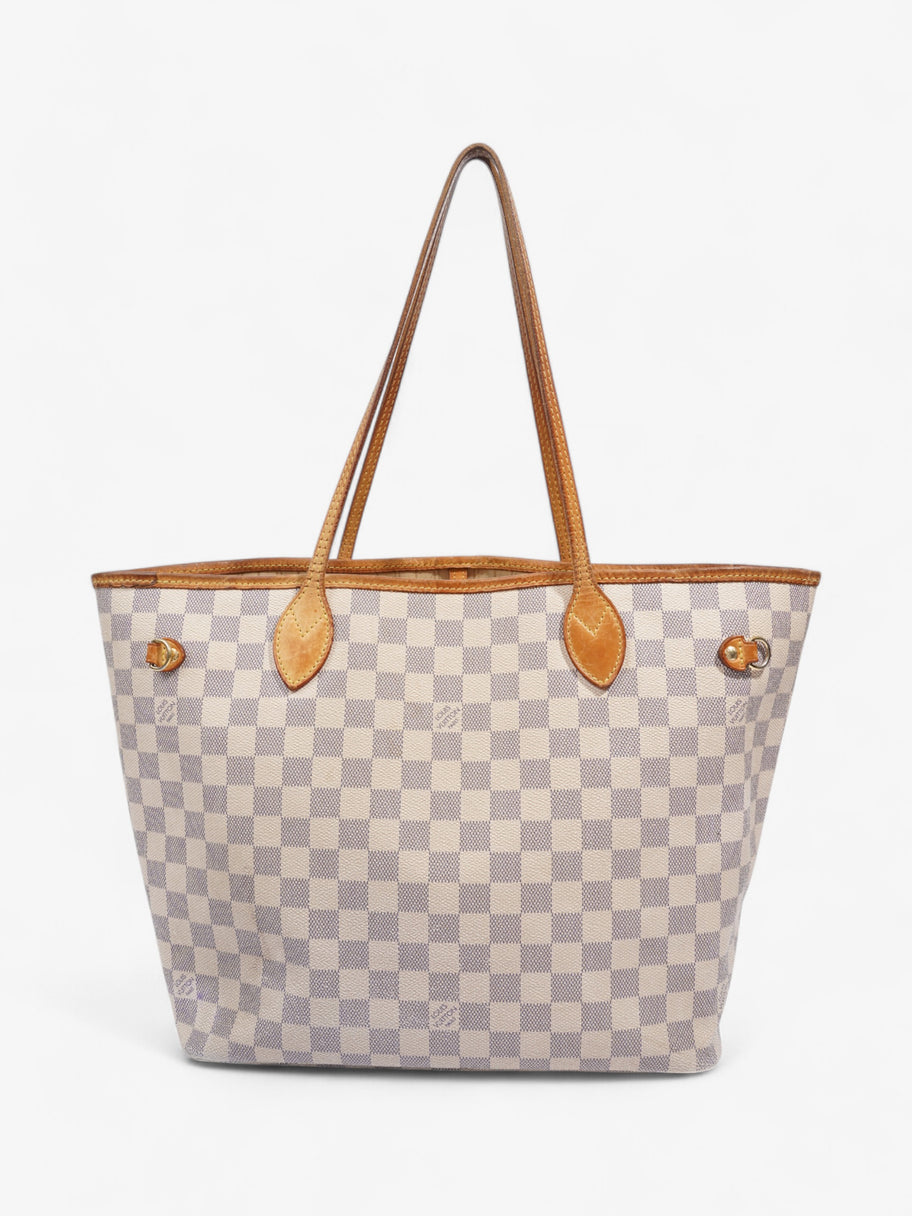 Louis Vuitton Neverfull Damier Azur Coated Canvas MM Image 4