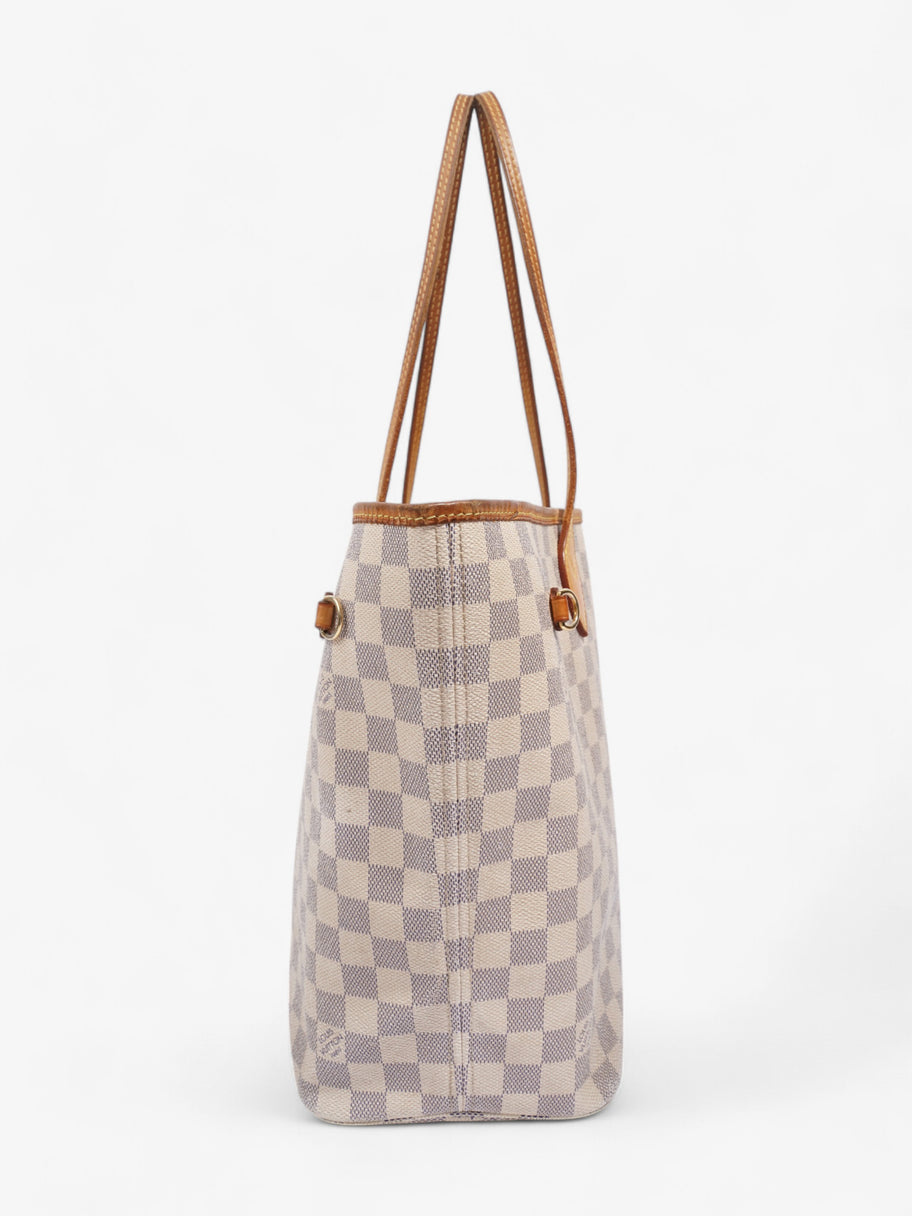 Louis Vuitton Neverfull Damier Azur Coated Canvas MM Image 5