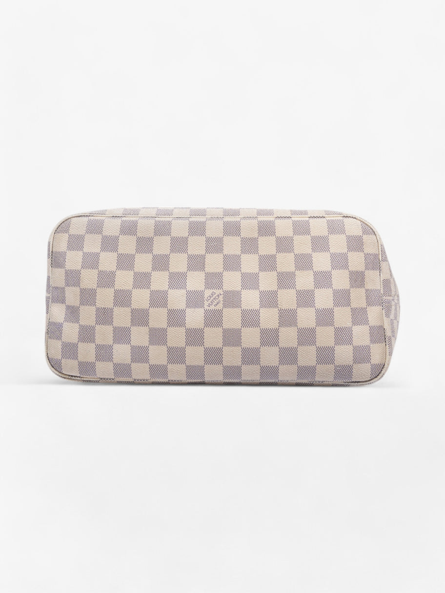 Louis Vuitton Neverfull Damier Azur Coated Canvas MM Image 6