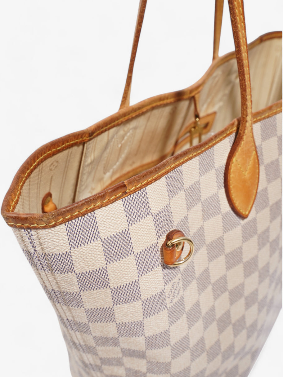 Louis Vuitton Neverfull Damier Azur Coated Canvas MM Image 7