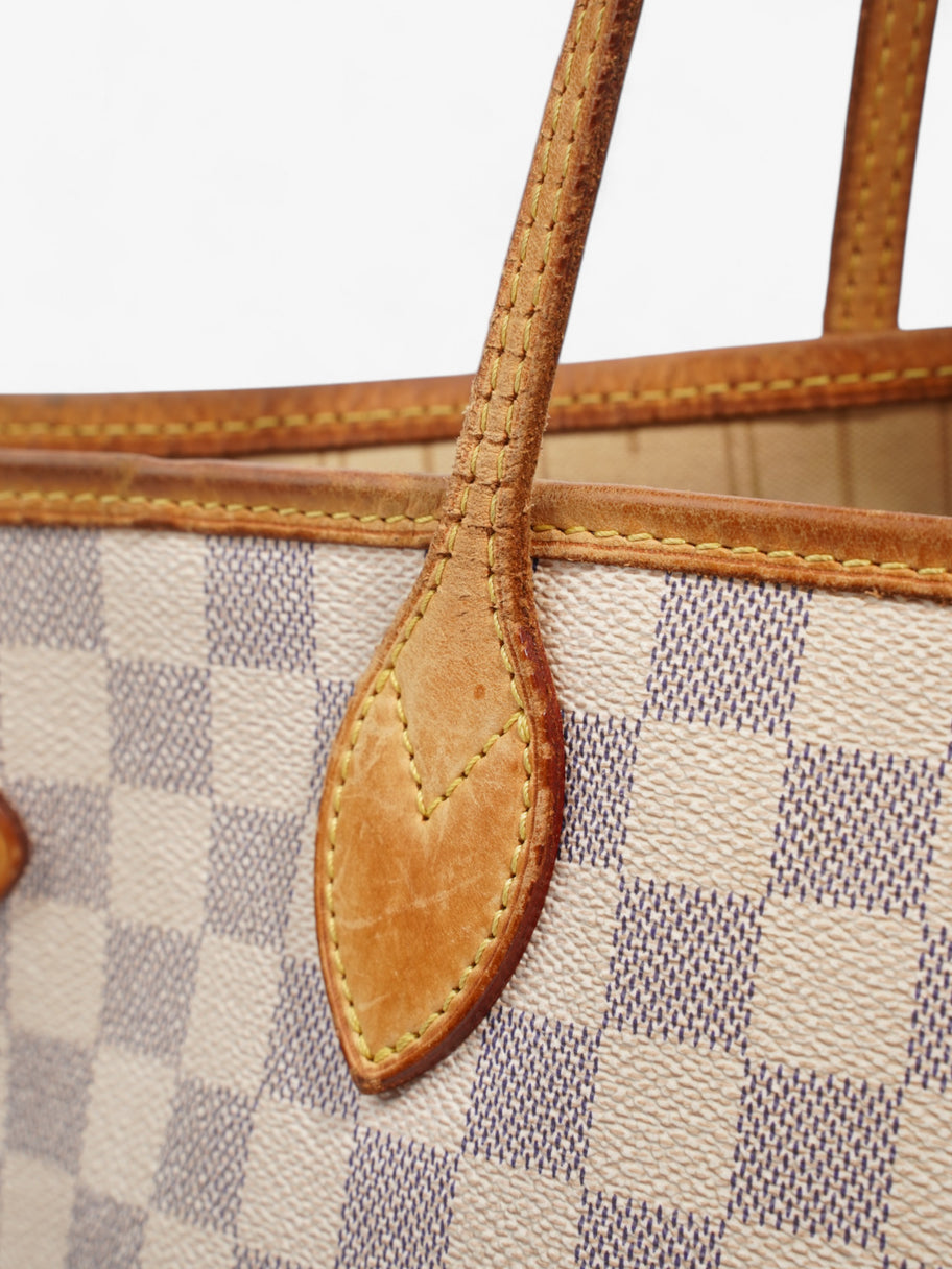 Louis Vuitton Neverfull Damier Azur Coated Canvas MM Image 10