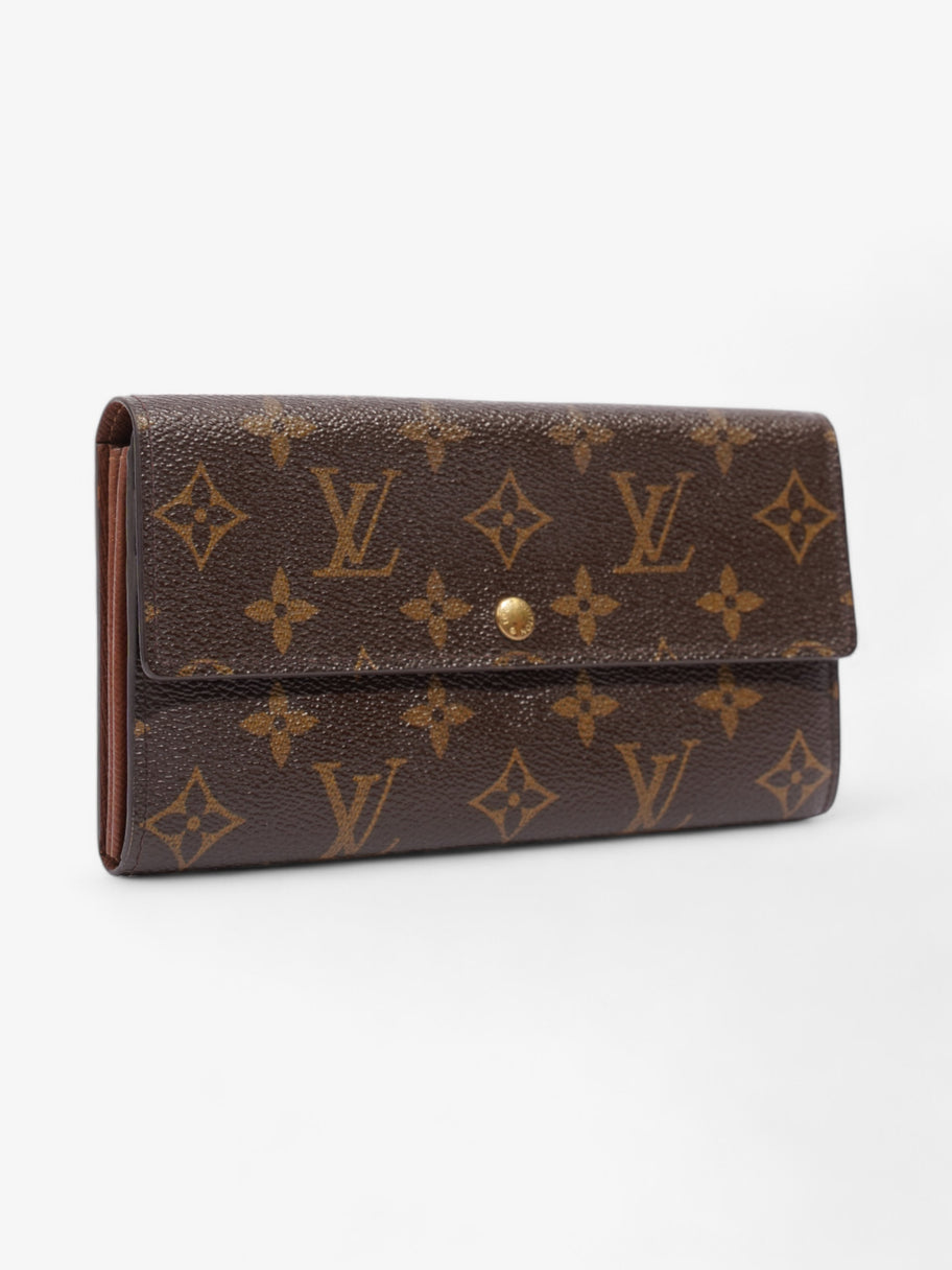 Louis Vuitton Sarah Wallet Monogram Coated Canvas Image 4