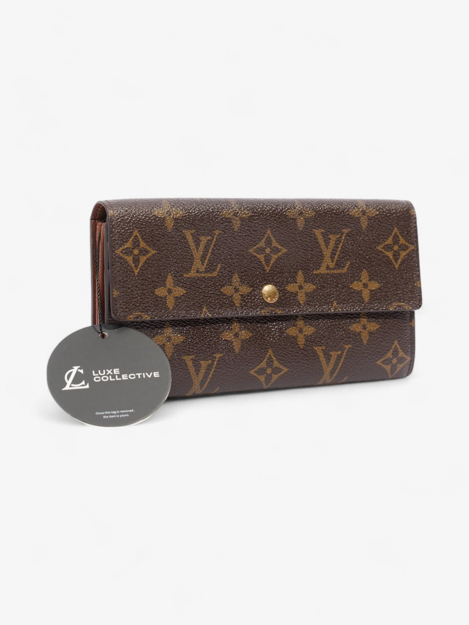 Louis Vuitton Sarah Wallet Monogram Coated Canvas Image 8