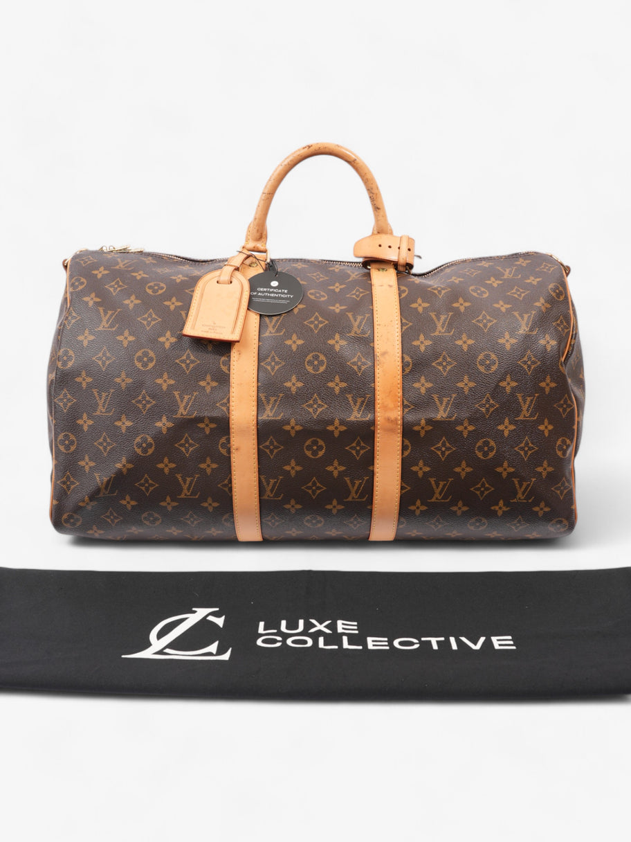 Louis Vuitton Keepall Bandouliere Monogram Coated Canvas 50 Image 10