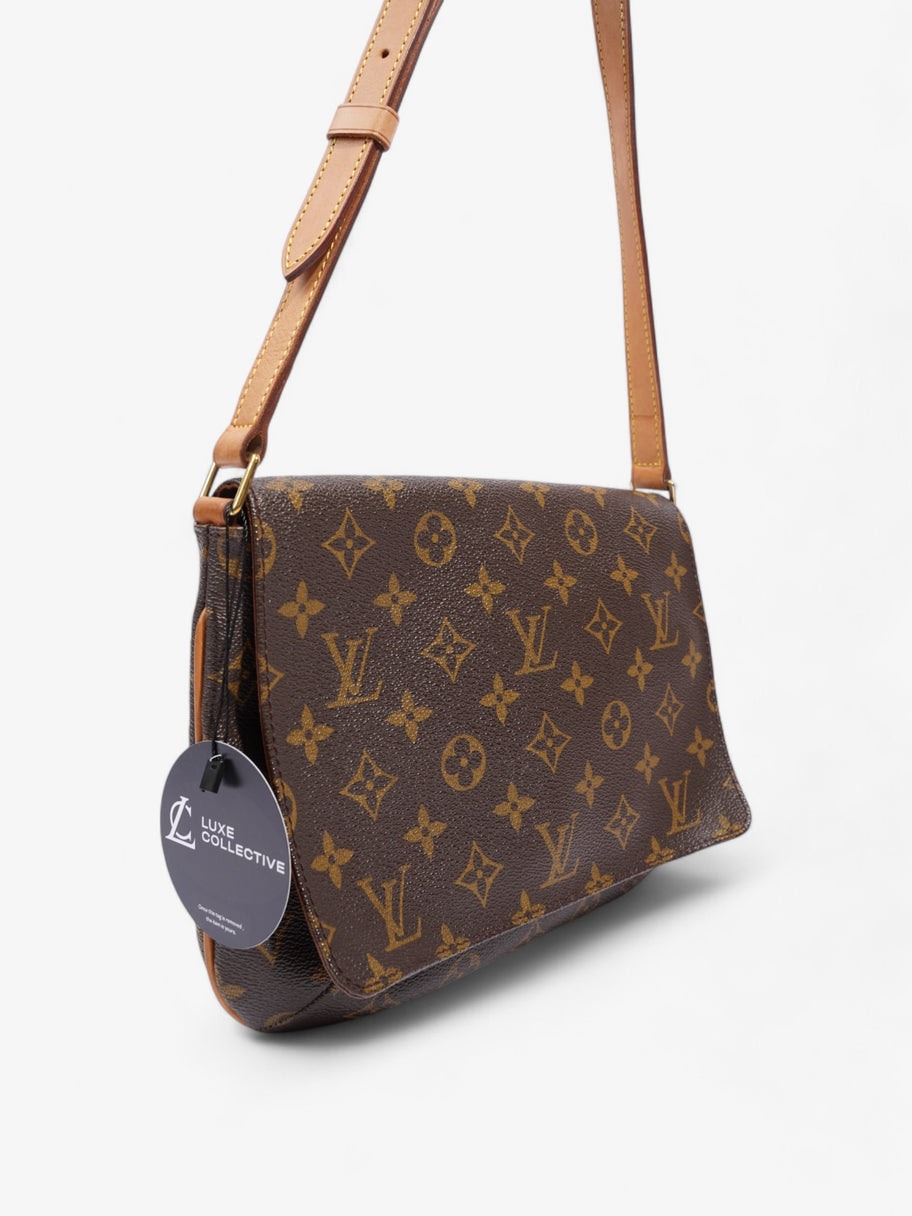 Louis Vuitton Musette Tango Monogram Coated Canvas Image 9