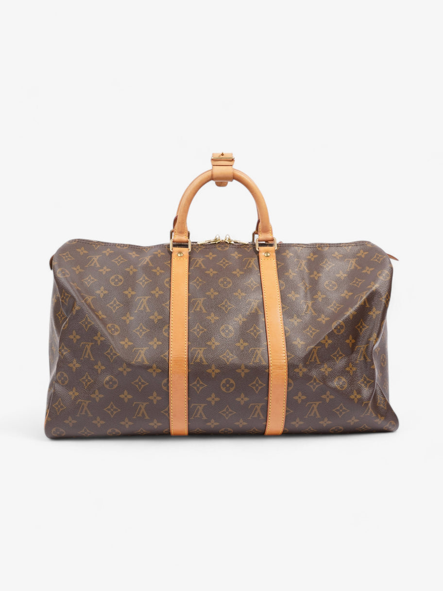 Louis Vuitton Keepall Monogram Coated Canvas 50 Image 4