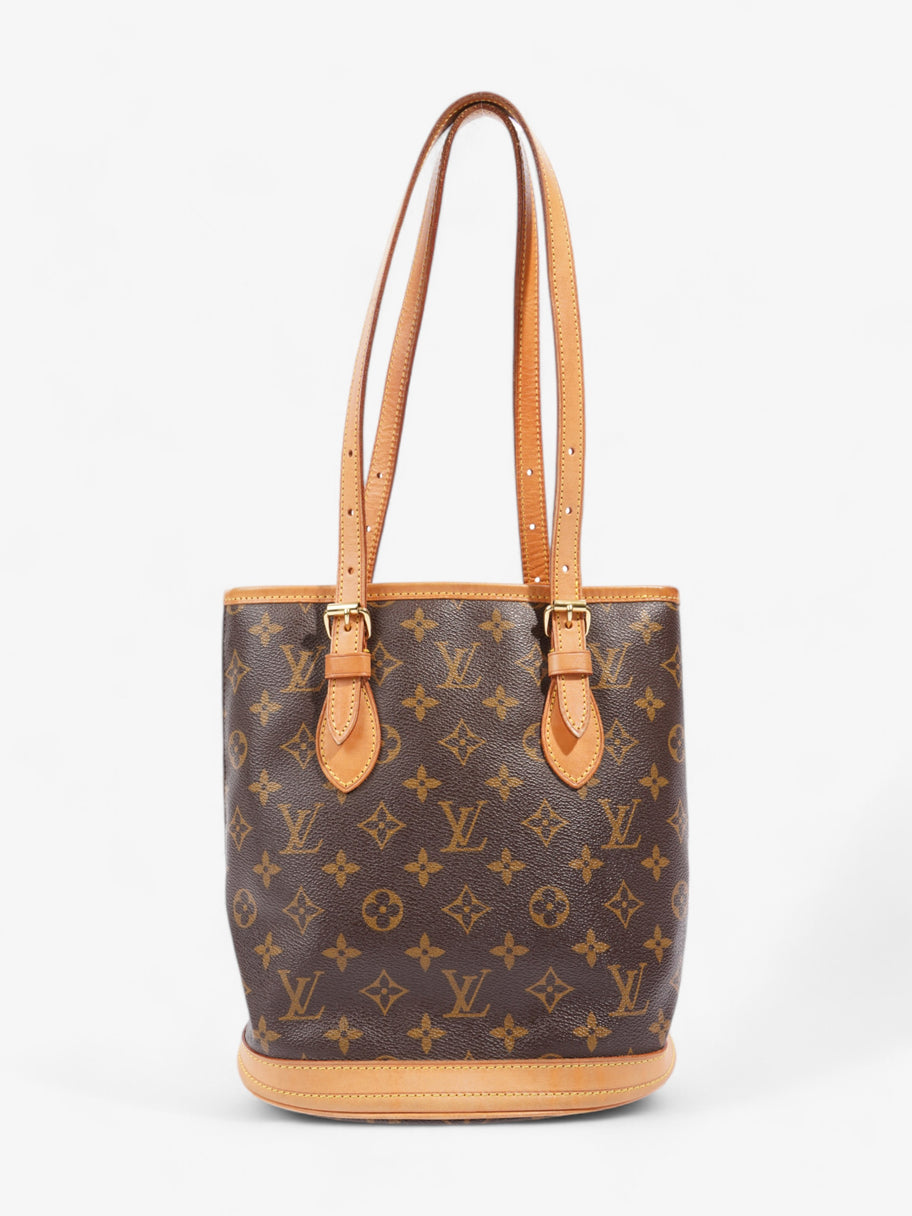 Louis Vuitton Bucket Monogram Coated Canvas PM Image 1