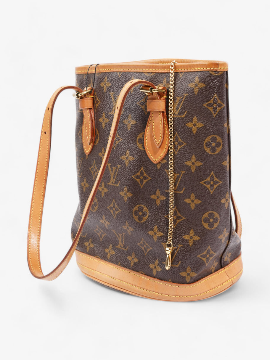 Louis Vuitton Bucket Monogram Coated Canvas PM Image 9