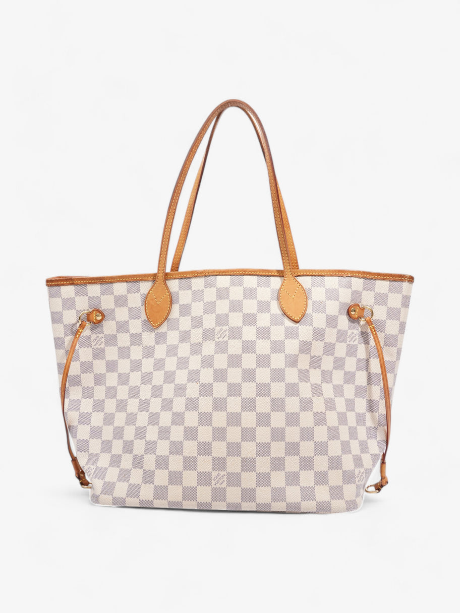 Louis Vuitton Neverfull Damier Azur Coated Canvas MM Image 1