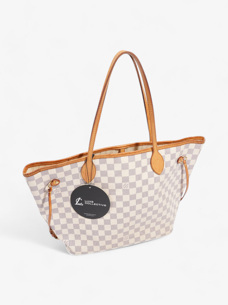 Louis Vuitton Neverfull Damier Azur Coated Canvas MM Image 11