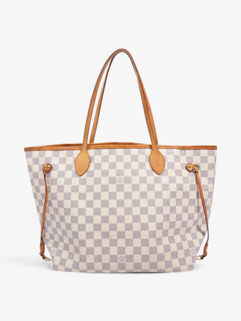 Louis Vuitton Neverfull Damier Azur Coated Canvas MM Image 4