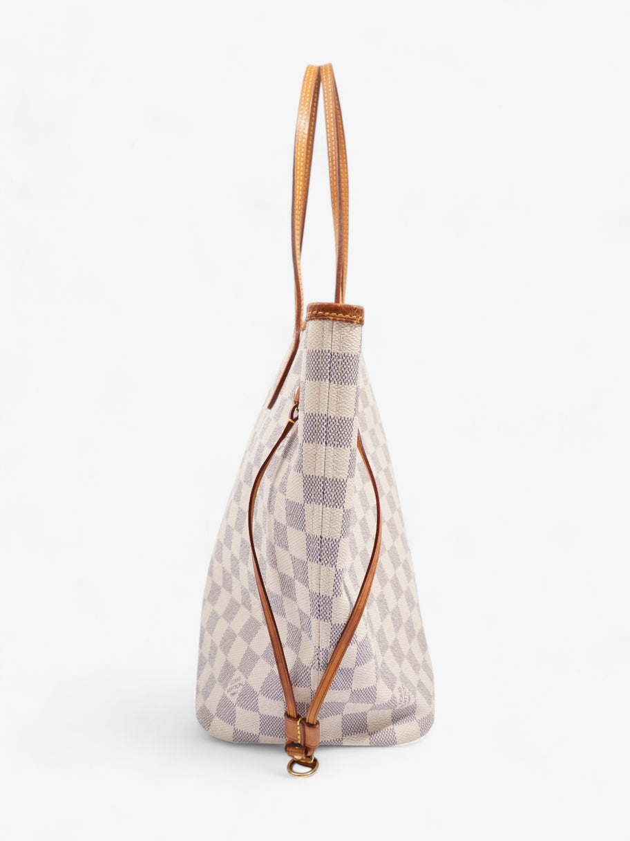 Louis Vuitton Neverfull Damier Azur Coated Canvas MM Image 5