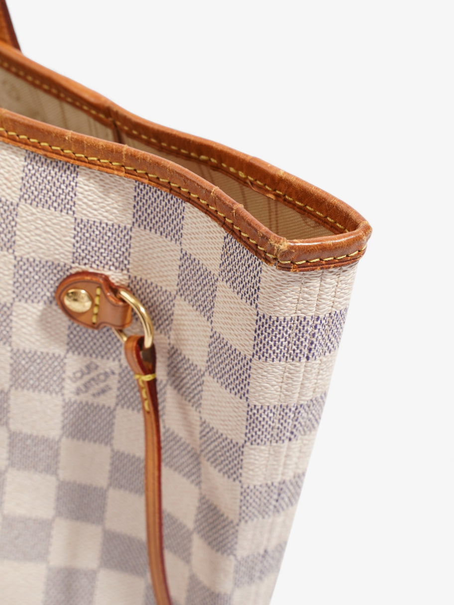 Louis Vuitton Neverfull Damier Azur Coated Canvas MM Image 7