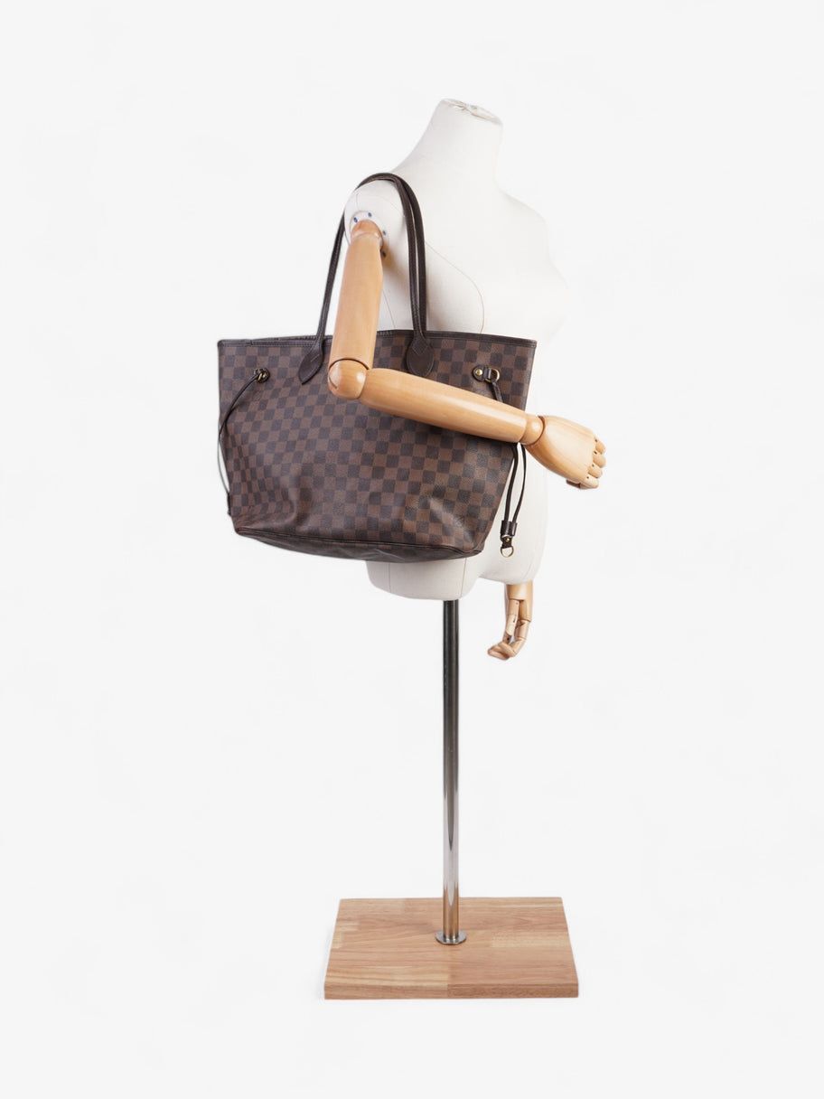 Louis Vuitton Neverfull Damier Ebene Coated Canvas MM Image 2