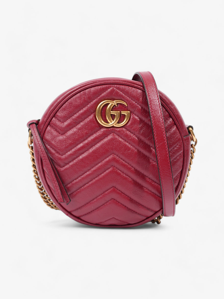 Gucci red round bag sale