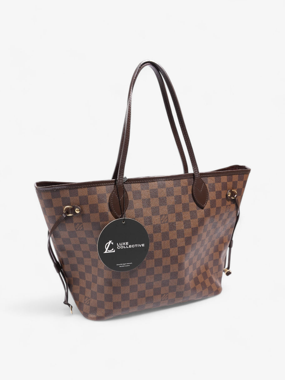 Louis Vuitton Neverfull Damier Ebene Coated Canvas MM Image 10