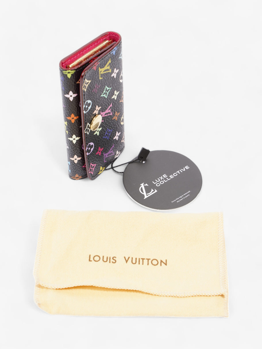 Louis Vuitton Murakami Multicles 4 Key Case Holder Black / Multicolour Coated Canvas Image 8