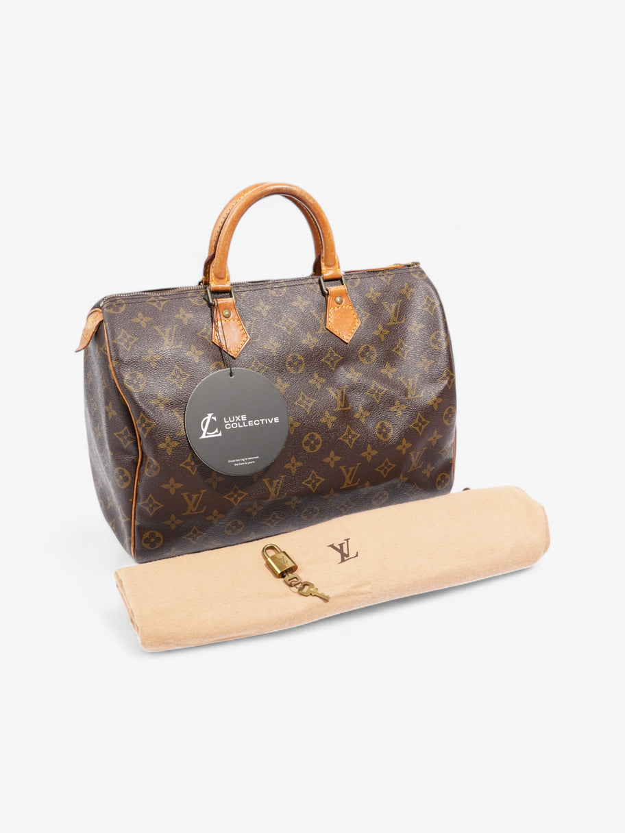 Louis Vuitton Speedy Monogram Coated Canvas 35 Image 11