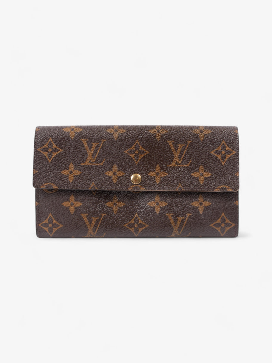 Louis Vuitton Pochette Porte Monecredit Monogram Coated Canvas Image 1