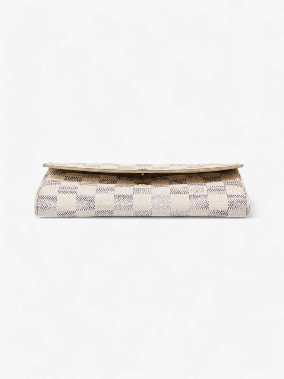 Louis Vuitton Sarah Wallet Damier Azur Coated Canvas Image 5