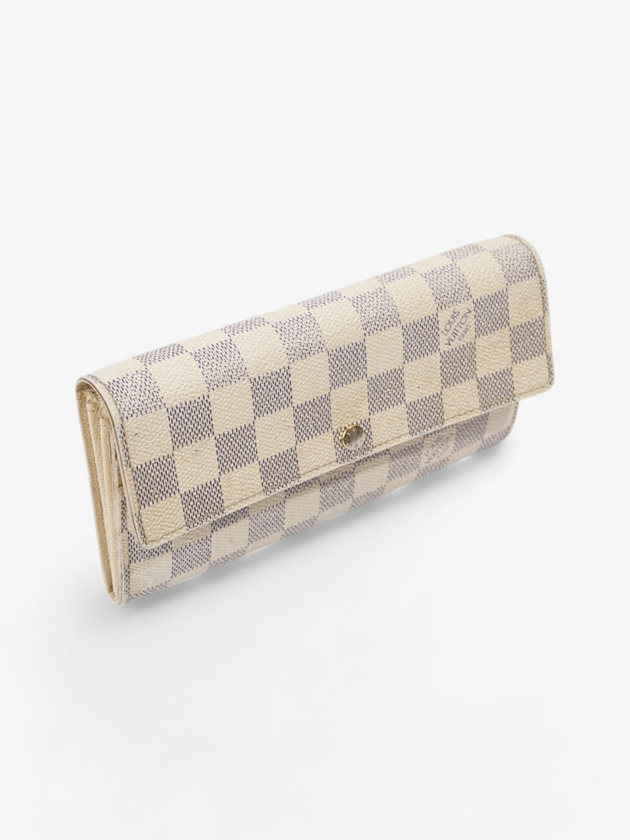 Louis Vuitton Sarah Wallet Damier Azur Coated Canvas Image 6