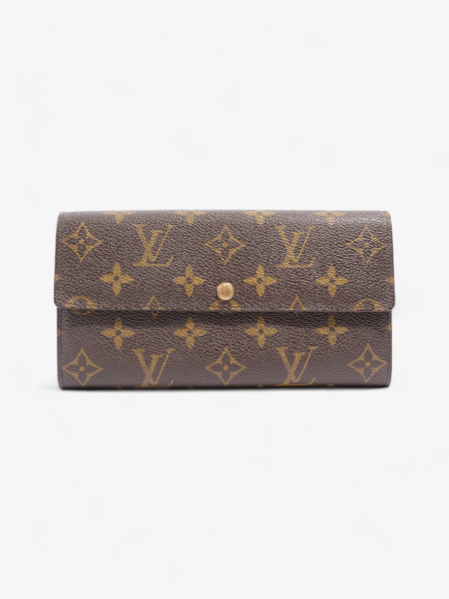 Louis Vuitton Pochette Porte Monecredit Monogram Coated Canvas Image 1