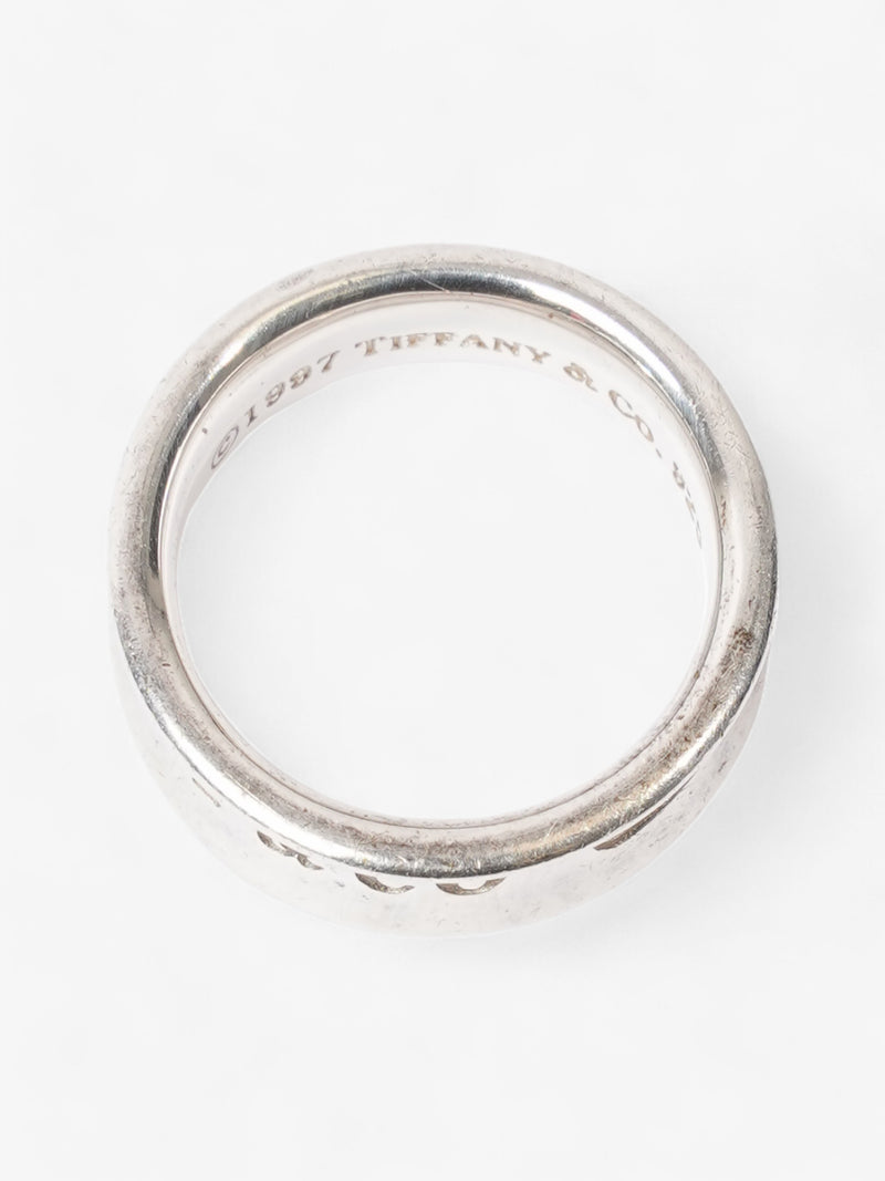  Tiffany and Co 1837 Narrow Ring Silver Silver Sterling 6 - 51mm