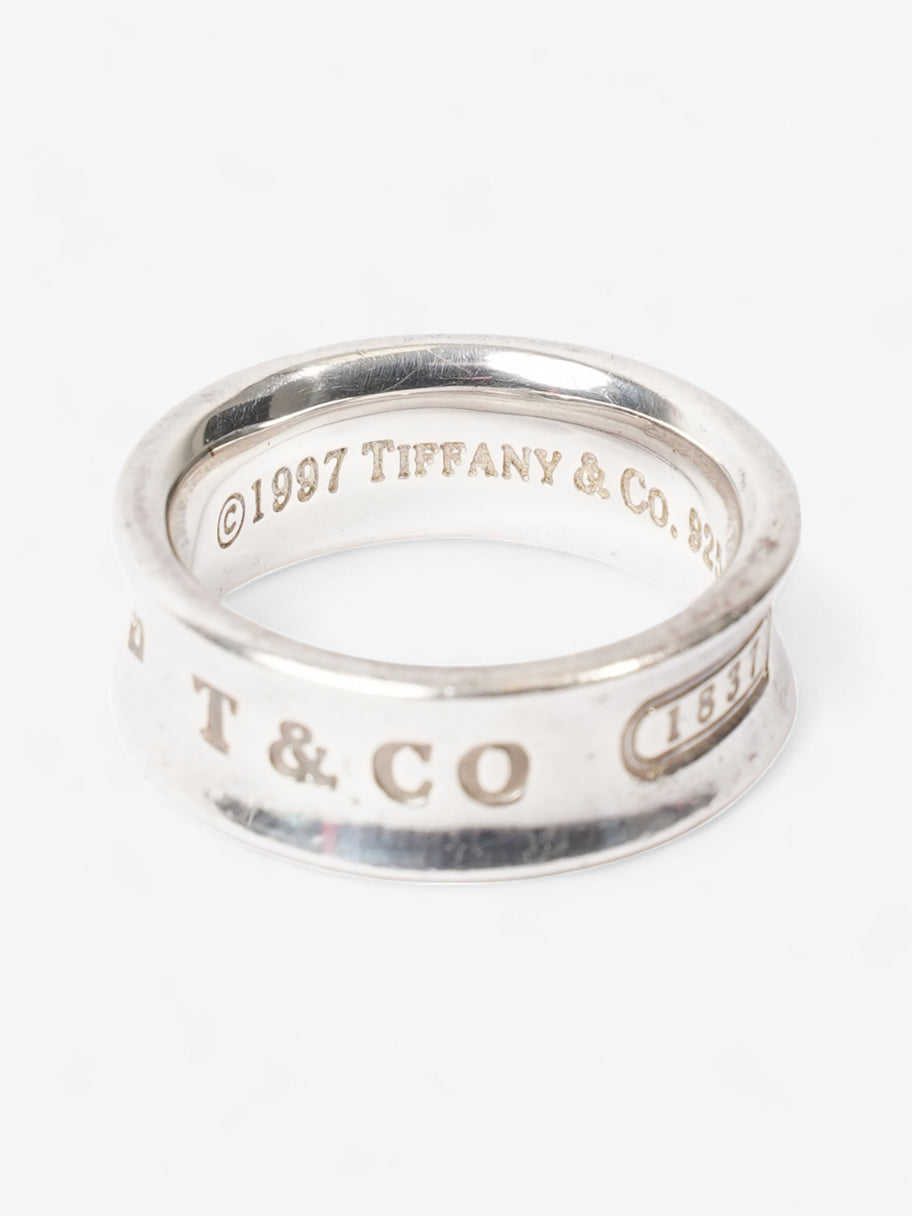 Tiffany and Co 1837 Narrow Ring Silver Silver Sterling 6 - 51mm Image 8