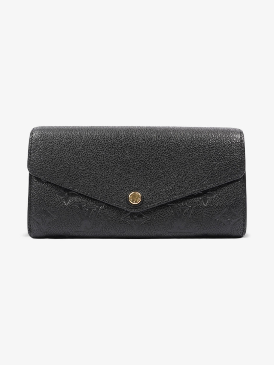 Louis Vuitton Sarah Wallet Black Empreinte Leather Image 1