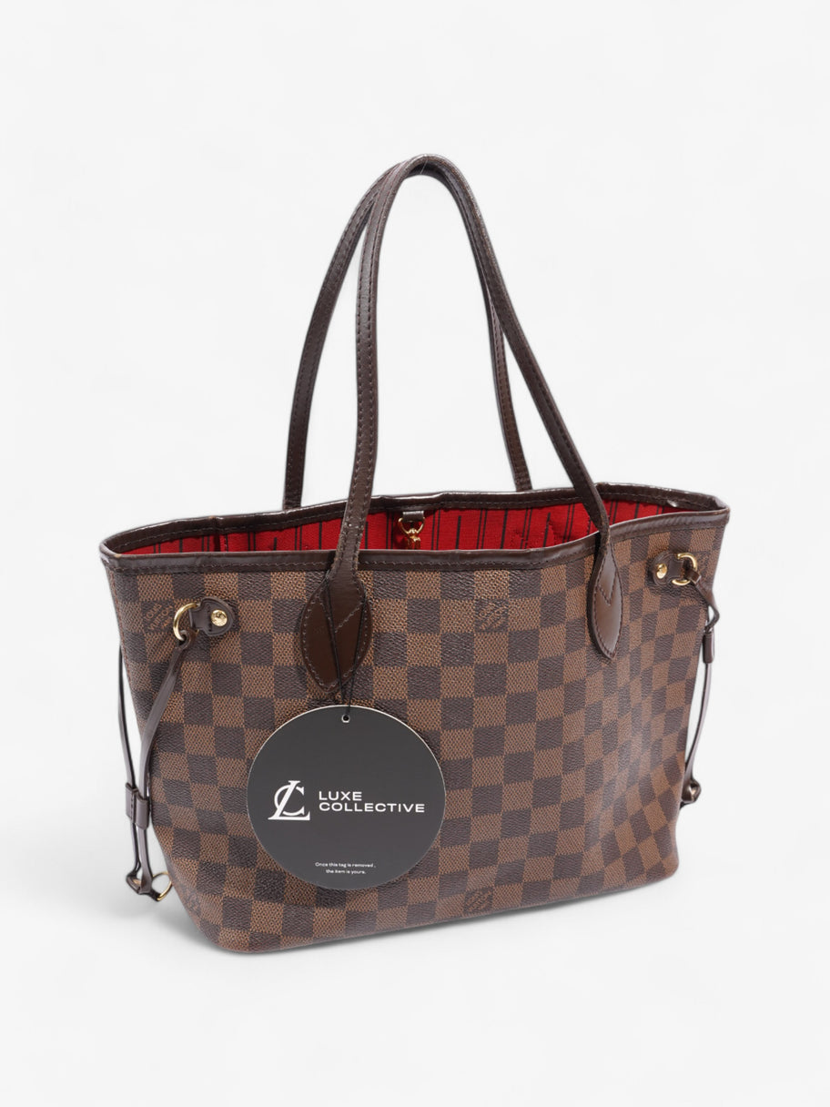 Louis Vuitton Neverfull Damier Ebene Coated Canvas PM Image 9