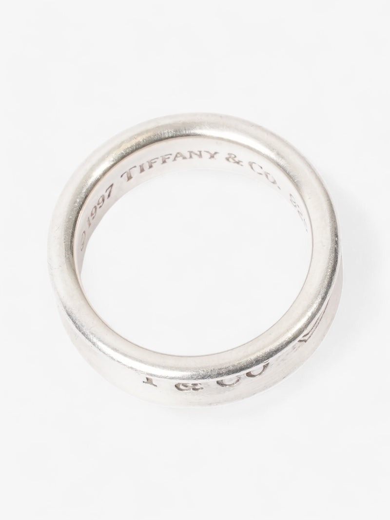  Tiffany and Co 1837 Narrow Ring Silver Silver Sterling 8 - 57mm