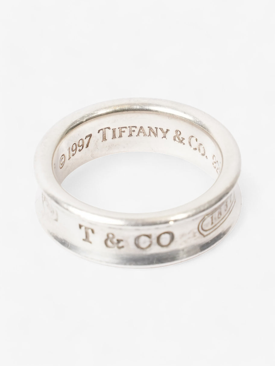 Tiffany and Co 1837 Narrow Ring Silver Silver Sterling 8 - 57mm Image 8