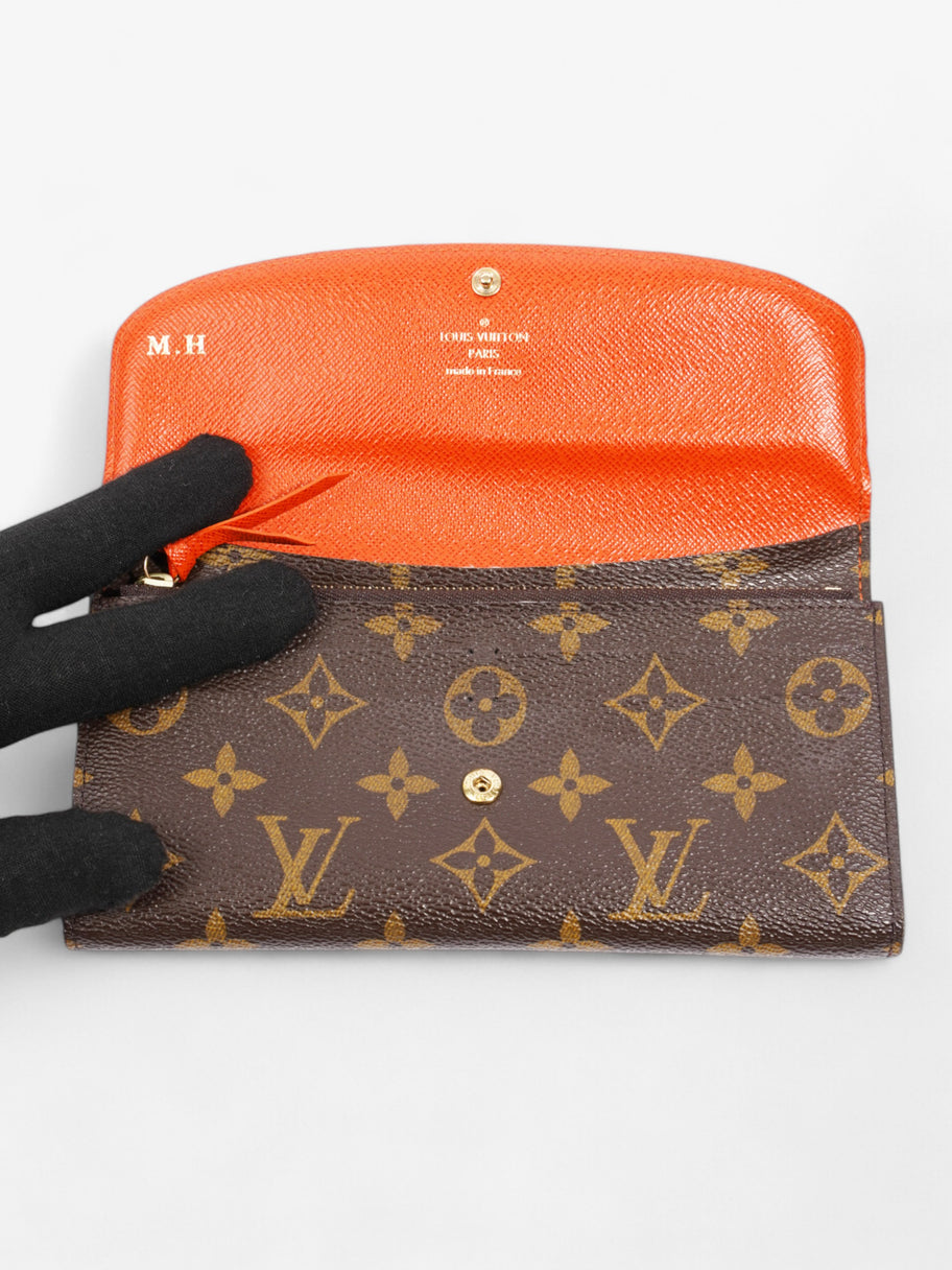 Louis Vuitton Emilie Wallet Monogram Coated Canvas Luxe Collective