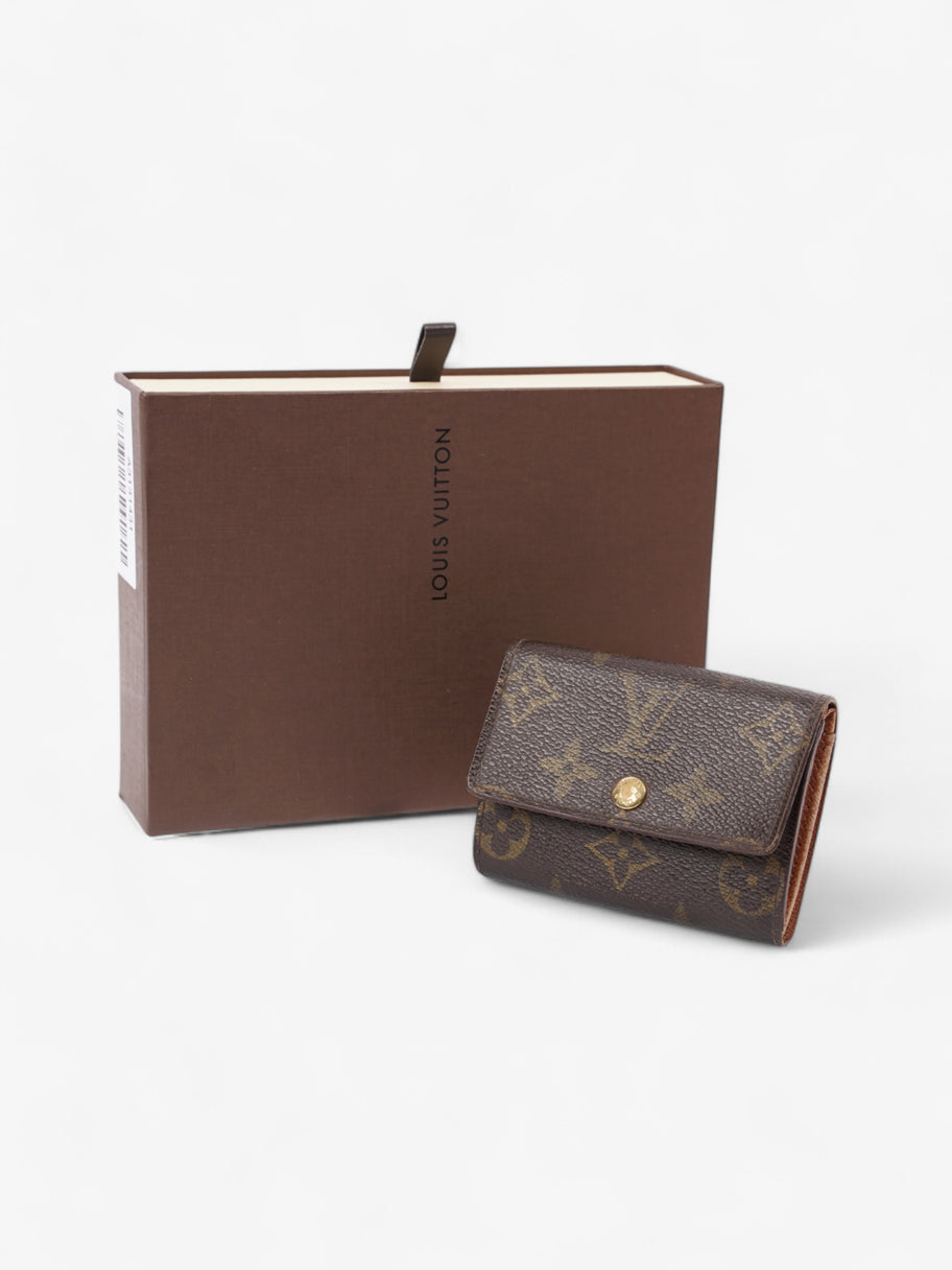 Louis Vuitton Porte Monnaie Plat Monogram Coated Canvas Image 9