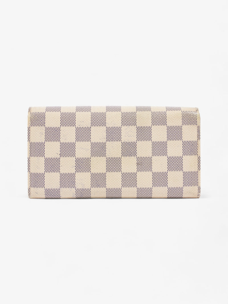  Louis Vuitton Porte Tresor Wallet Damier Azur Coated Canvas