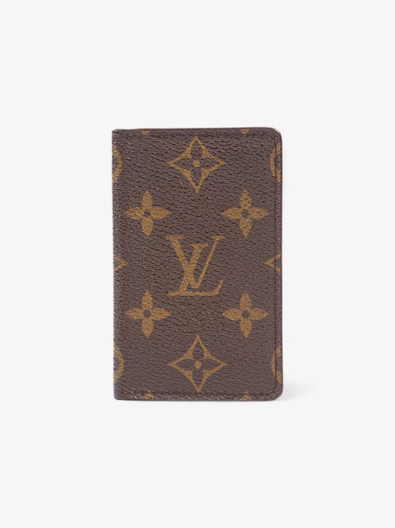  Louis Vuitton Card Case Monogram Coated Canvas