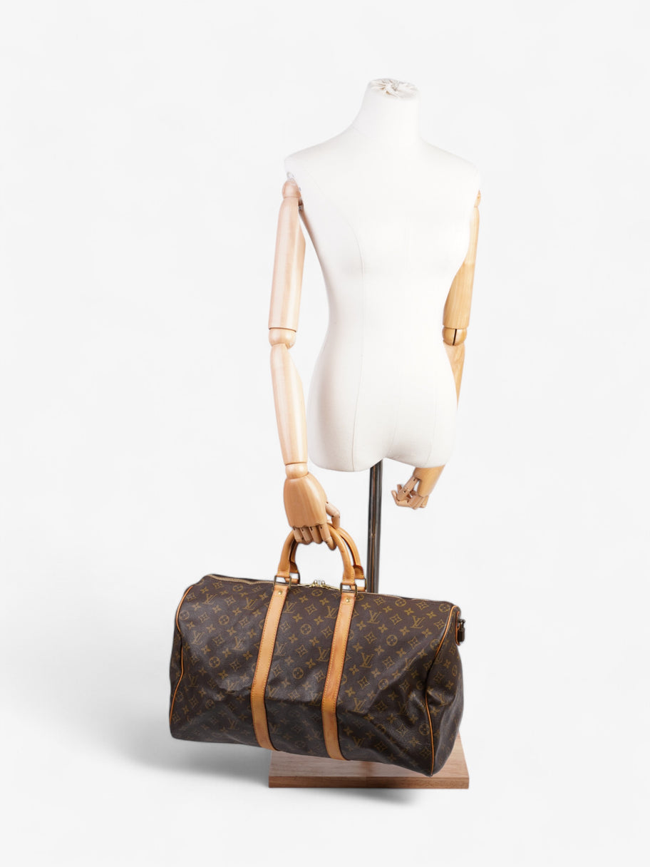 Louis Vuitton Keepall  Monogram Coated Canvas 50 Image 2