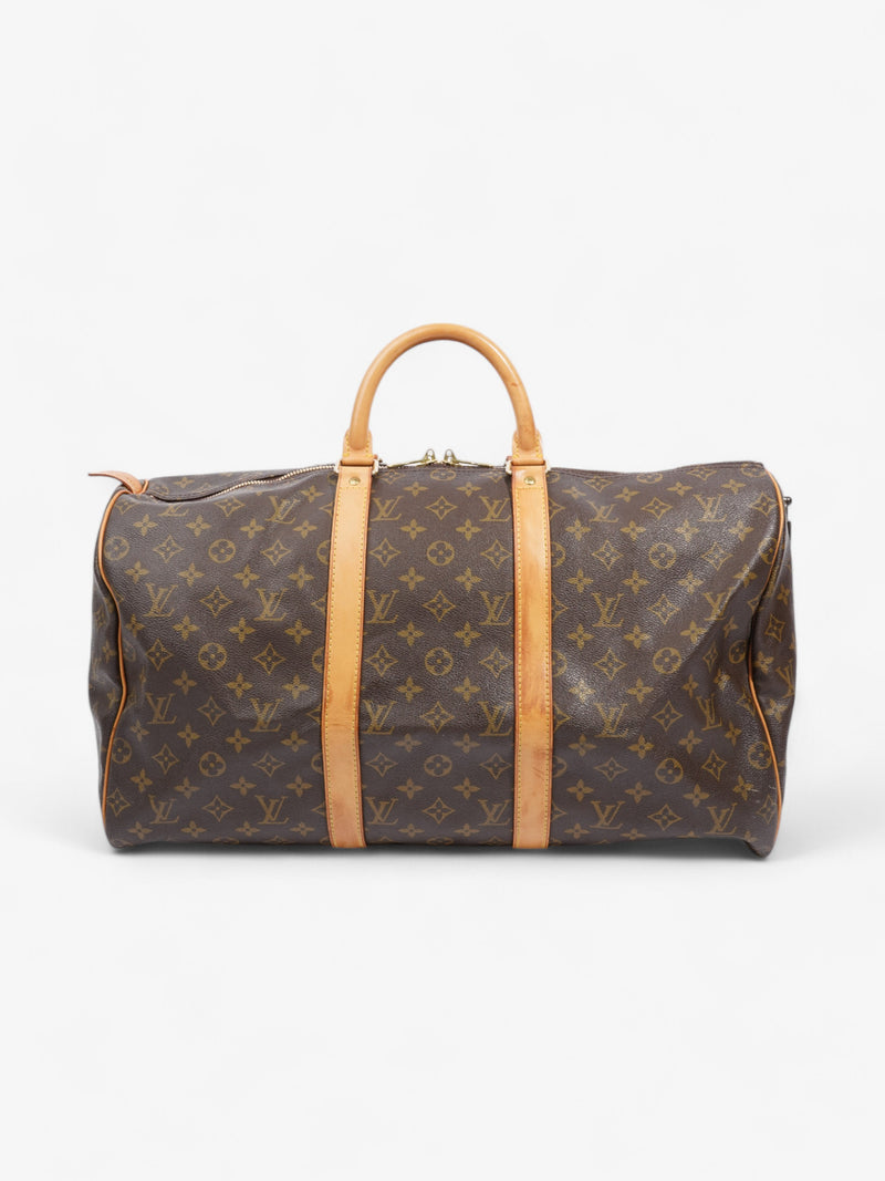  Louis Vuitton Keepall  Monogram Coated Canvas 50