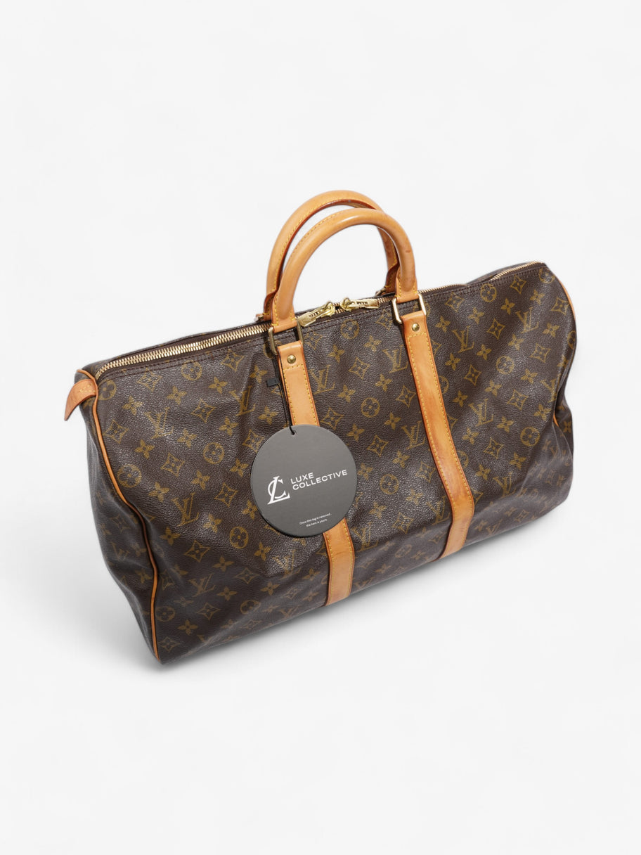 Louis Vuitton Keepall  Monogram Coated Canvas 50 Image 11