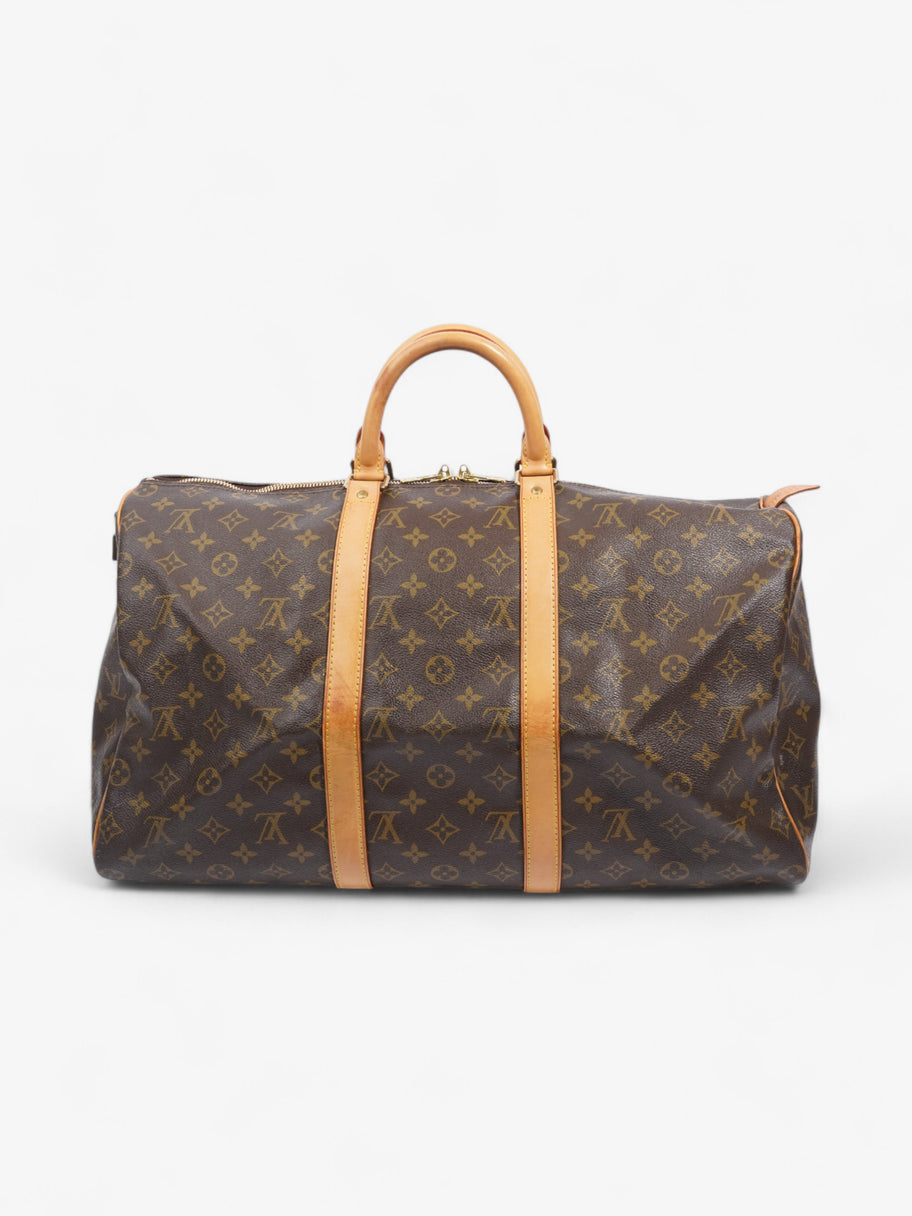 Louis Vuitton Keepall  Monogram Coated Canvas 50 Image 4