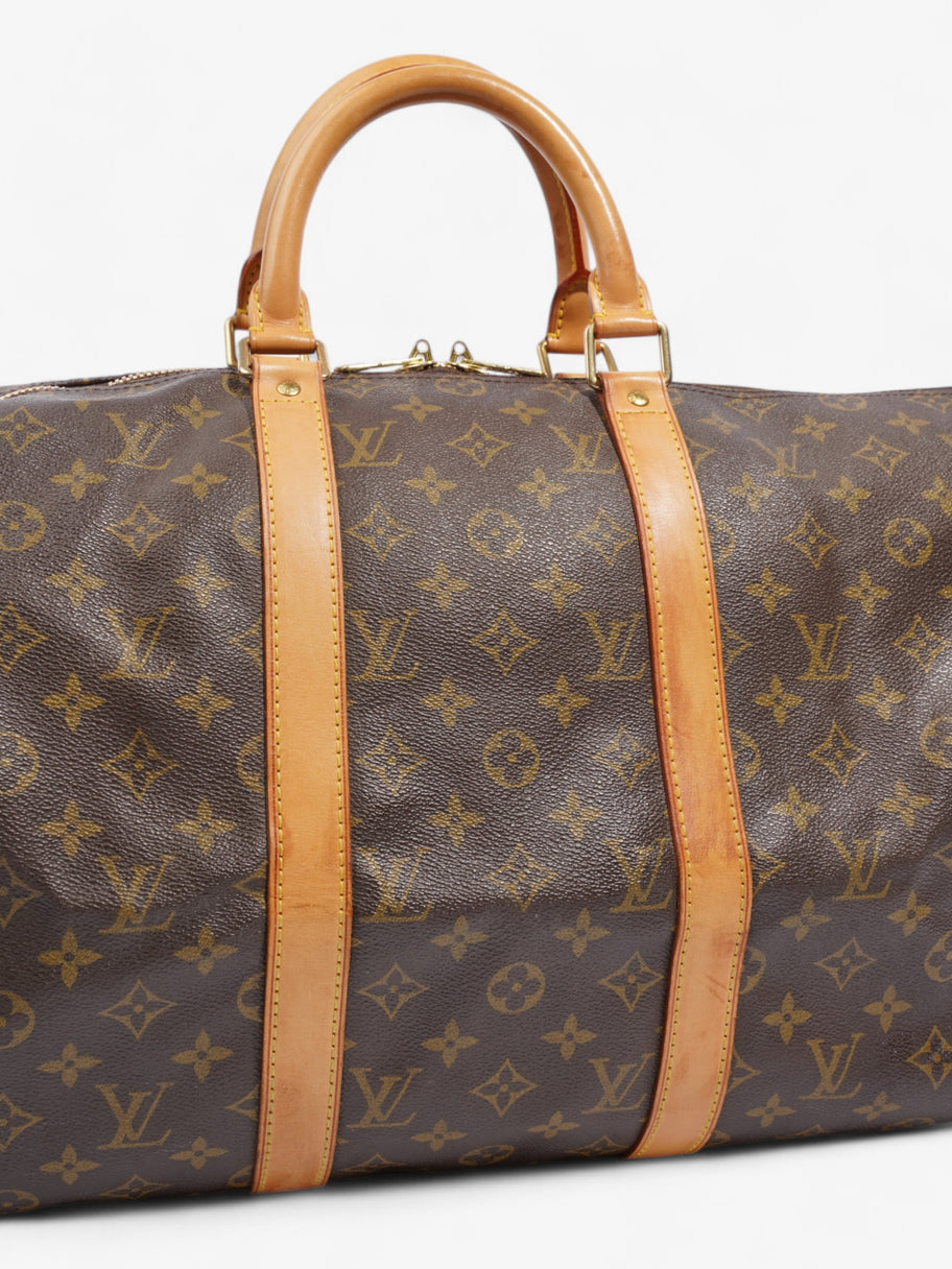 Louis Vuitton Keepall  Monogram Coated Canvas 50 Image 7