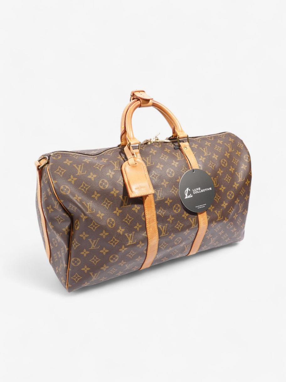 Louis Vuitton Keepall Bandouliere Monogram Coated Canvas 50 Image 11