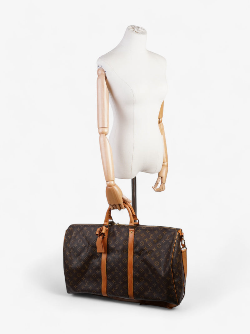  Louis Vuitton Keepall Bandouliere 55 Monogram Canvas 55