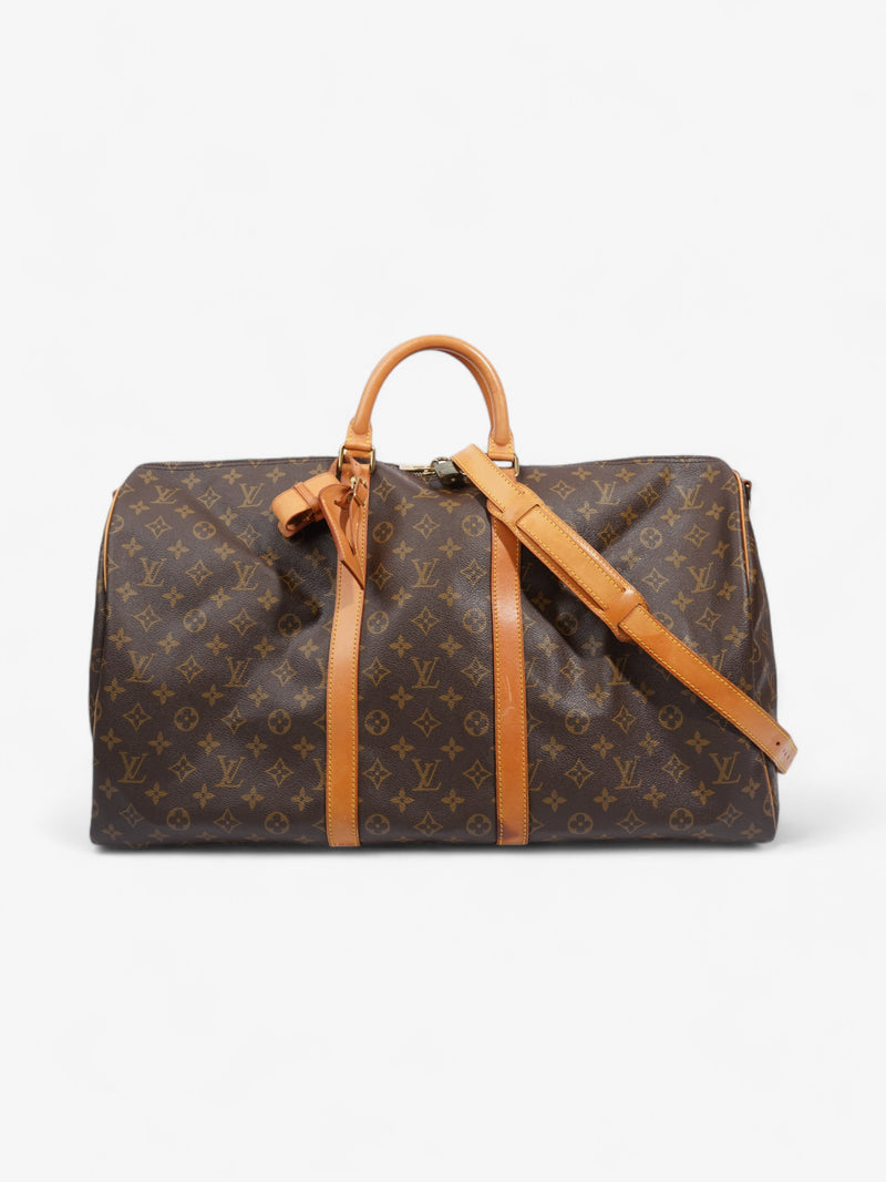  Louis Vuitton Keepall Bandouliere 55 Monogram Canvas 55